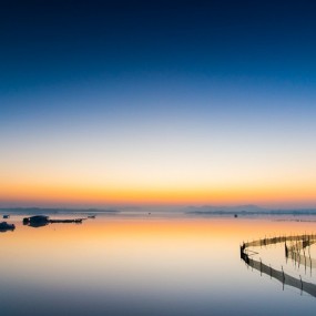 渔歌唱予隔岸花