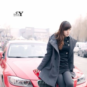 2012.3.4长腿美女与南湖的亲密接触