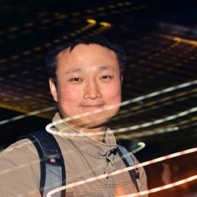 曲江夜拍-爆炸光影