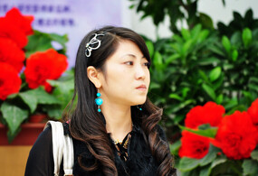 世园会上的美女，有朝鲜的