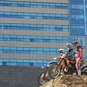 机车空中的魅力