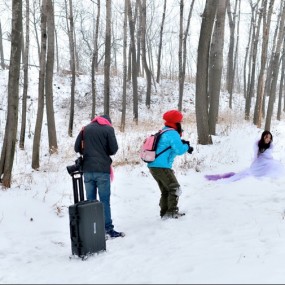 雪地外拍活动第三组