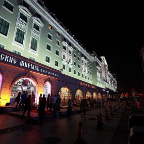 哈尔滨 中大央街-夜色