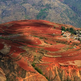 云南东川红土地