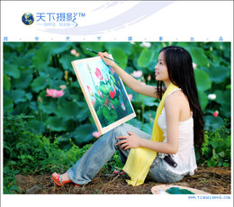 荷塘美色之【画荷】