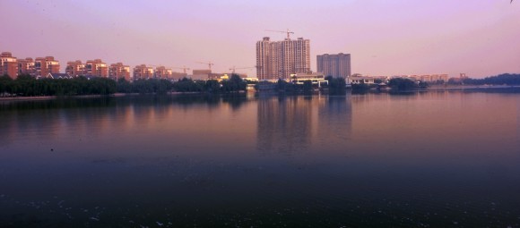 国庆未央湖随拍