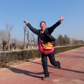 渭河暴走中的人物风采