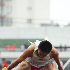 跳远、三级跳远一组镜头