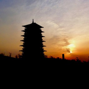 [年度评选] 夕阳余辉--魅力长安塔