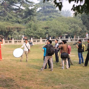 兴庆宫古装人像花絮