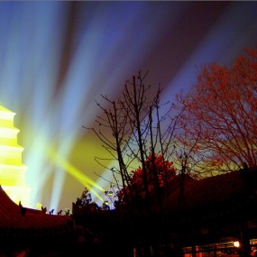 雁塔祈福，钟鸣五洲