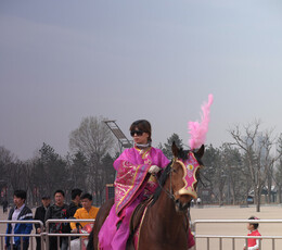 一个柔美一个帅气