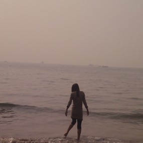 国庆节回青岛的片子