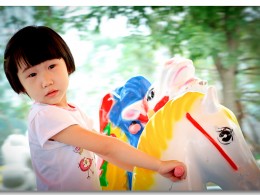 小勺子在玄武门游乐场