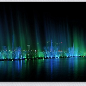 雾霾天气也行走  一江两岸瞧美景