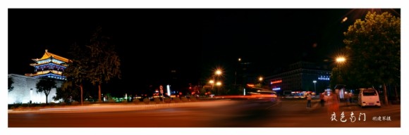 首次夜拍-夜色南门