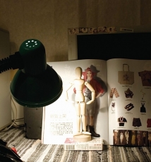 书桌转角处的夜生活
