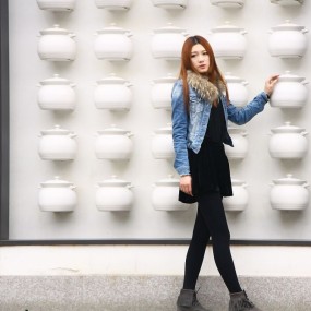 初春曲江拍人像2