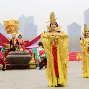 大年初一：芙蓉园举行祈福大典
