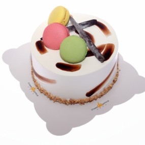 动物奶油蛋糕 马卡龙之恋