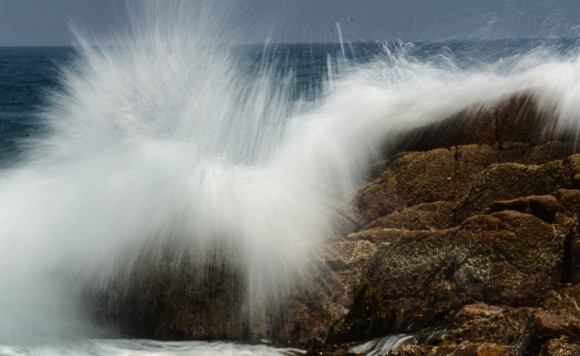 我的慢门海浪抓拍