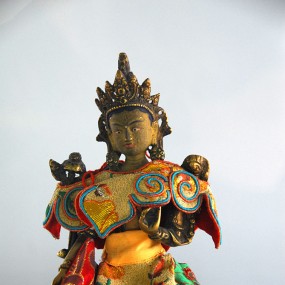 登长安塔拍【鎏金佛像】