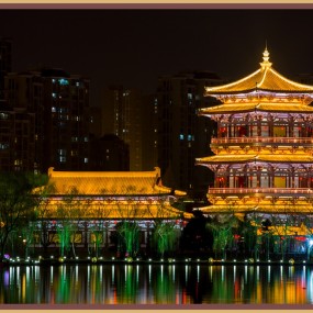 2017-02-28大唐芙蓉园灯展最后一天。