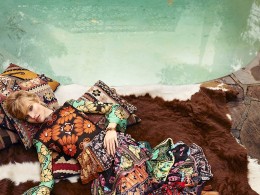 Sasha Luss by Terry Richardson for Harper’s Bazaar US March 2015