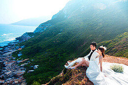 婚纱摄影欣赏- 天海约定