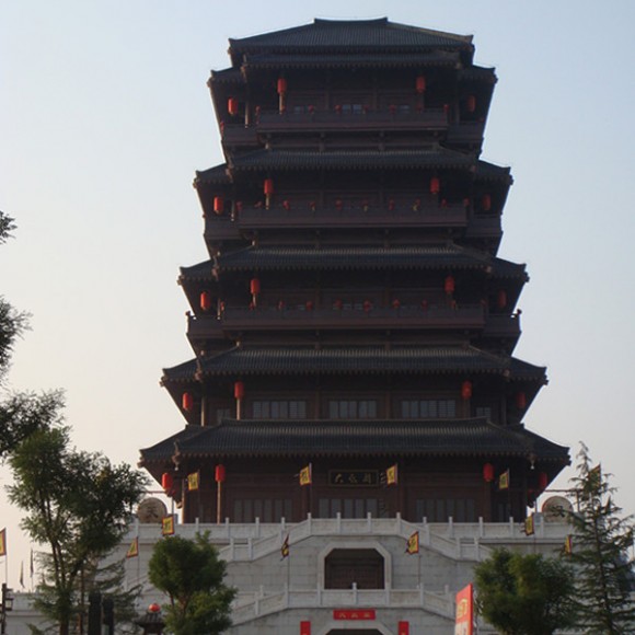 汉城湖美景（二）大风阁，游乐场