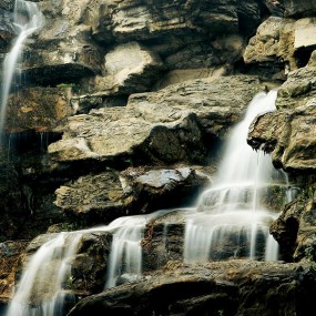 初次学习慢门拍溪流——习作