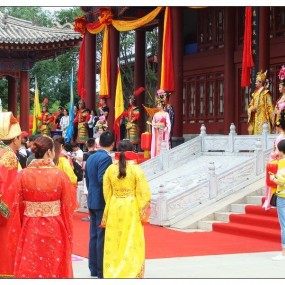 华清宫七夕节仿唐集体婚礼随拍（续一）