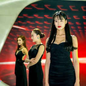 金秋车展靓模秀