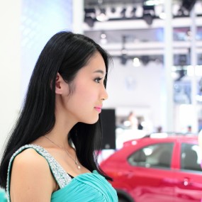 车展美女