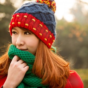 冬日里的“圣诞树”（摄影培训班外拍实践课随拍）