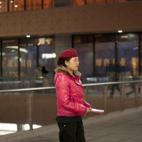 甜品店的推销员