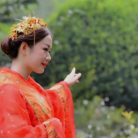 兴庆宫人像习拍