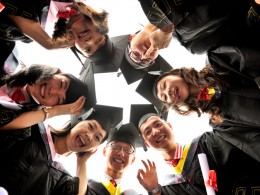 我们的快乐毕业照