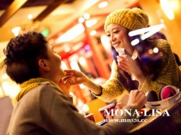 蒙娜丽莎——地铁站的风景