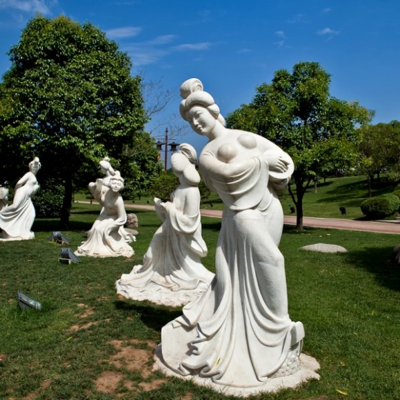 大唐芙蓉园仕女像