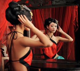 曲江壹影 红纱帐与美女