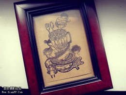 乌托邦手绘明信片之童年