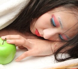 昨天拍的一组妆面（毛片）