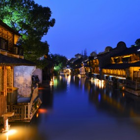 梦里水乡-夜游乌镇