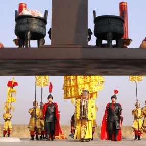 大明宫公园举行冬至祭天