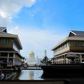 卡片机记录文莱岛国