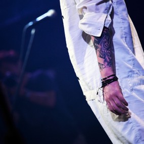 蘑菇团乐队现场照片