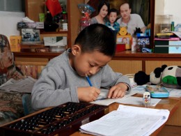 儿子当模特（单灯离机引闪）