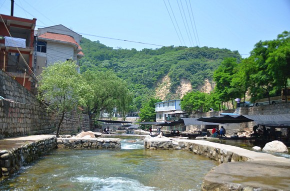 户县高冠瀑布。万像更新2012.5.26