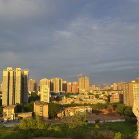 2013 5.29西安的晚霞